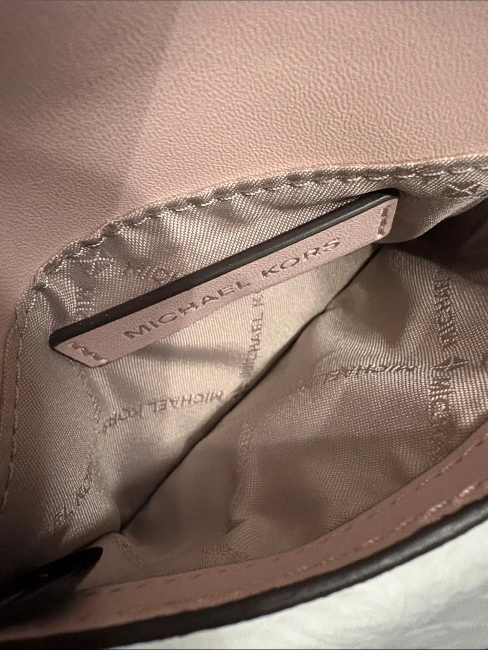 Michael Kors Card Case Wallet with Chain NWOT